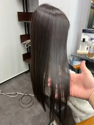 セミロング カラー 大塚 貴之のヘアスタイル