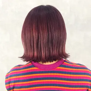 ミディアム カラー K-POP好き美容師 🇰🇷Kai.Yのヘアスタイル