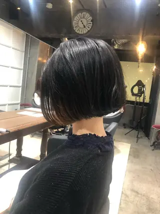 ショート 半個室サロン／韓国 ヘア‎Amiのヘアスタイル