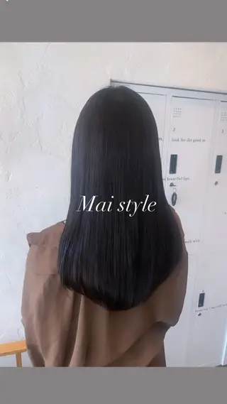 セミロング MAI/髪質改善/ 幹細胞トリートメントのヘアスタイル