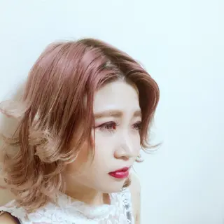 ミディアム 艶髪/シールエクステ 🌻ノゾミ🌻のヘアスタイル