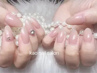 ネイル kao nail マグネット/長さだしのネイルデザイン