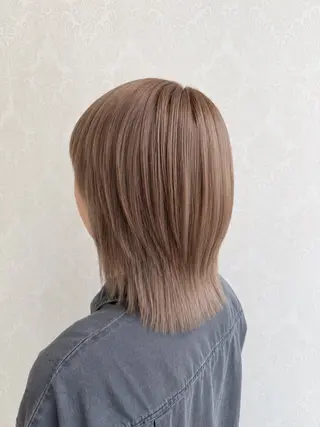 ミディアム 野首 京佑のヘアスタイル