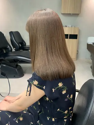 ミディアム カラー カサイ ミユのヘアスタイル