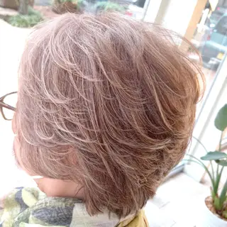 ショート メンズ 吉田有里🔸 カラーリスト🔸鎌倉のヘアスタイル