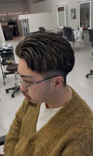 メンズ LEO/メンズパーマ 指名客100人超のヘアスタイル