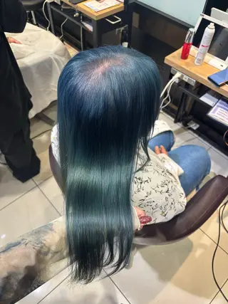 ロング カラー 透明感ダブルカラー/ レイヤー💕miyuのヘアスタイル