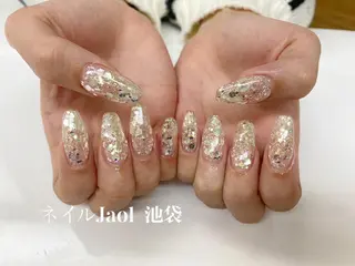 セミロング ネイルJaol 池袋のネイルデザイン