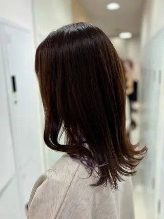 セミロング 🩰 艶髪美髪 shiori🫧のヘアスタイル