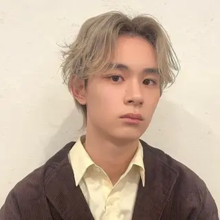 メンズ 透明感/レイヤー/ 縮毛矯正/ほのか🍪のヘアスタイル