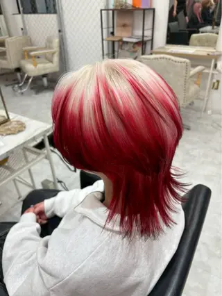ショート カラー 🎀推しカラー🎀 Harunaのヘアスタイル