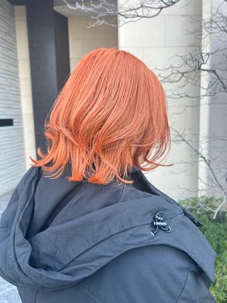 ミディアム カラー Maya🦋 ハイトーン特化のヘアスタイル