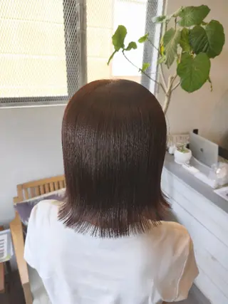 ミディアム LEASH 北原のヘアスタイル