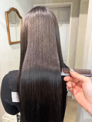 ロング カラー 透明感カラー🫧🎀 まりなのヘアスタイル