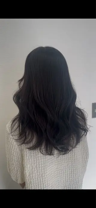 カラー 儚いピンク🩷 ／メンズパーマのヘアスタイル