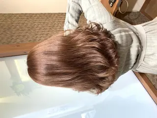 ミディアム カラー ハイトーン得意😍 Lumiereのヘアスタイル