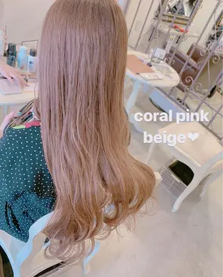 ロング カラー ハイトーンカラー♡ yuのヘアスタイル