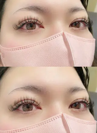 マツエク・マツパ EYELA万代店 間のマツエク・マツパデザイン