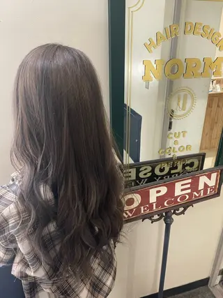 ロング Wカラーレイヤーカ ット⚡️CHIAKIのヘアスタイル