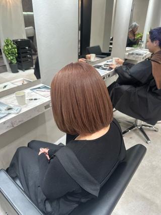 カラー 立川ハイトーン✩⡱ きっか🍀*゜のヘアスタイル