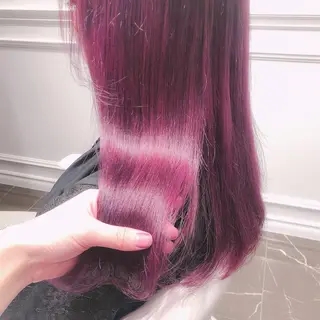 ロング カラー miyu /トレンド カラー×艶髪のヘアスタイル