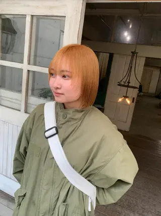ショート カラー パーマ ヘアアレンジ メンズ キッズ 垢抜けカラー ヒロムのヘアスタイル
