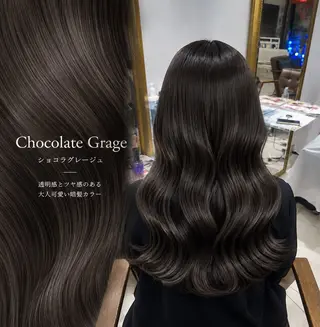 ロング 韓国風・透明感・艶髪 🩵Hanaka◝✩のヘアスタイル