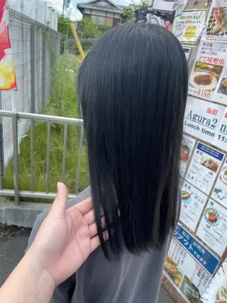 セミロング カラー JowA✂︎ 目片夏実のヘアスタイル
