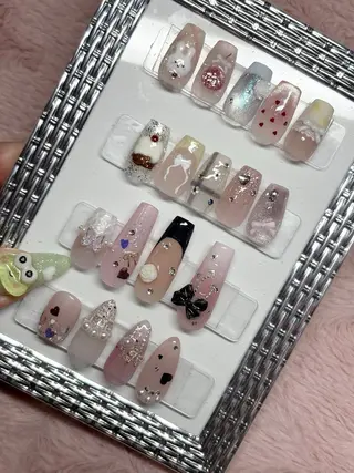 ネイル kaho  🧸🎀 RiLionのネイルデザイン
