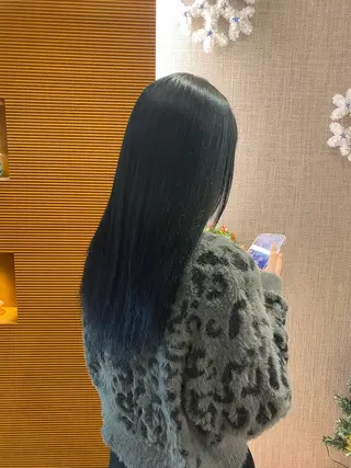 ロング カラー 宮嶋 果鈴のヘアスタイル
