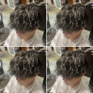 パーマ メンズ メンズパーマ特化 店長望月謙二郎のヘアスタイル