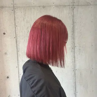 ショート カラー 🌞透明感ブリーチ ×レイヤー🌴ﾘｵのヘアスタイル