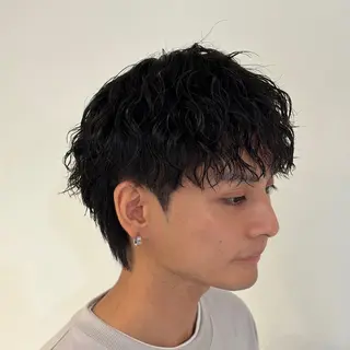 メンズ 三田 真穂のヘアスタイル