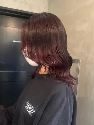 ミディアム カラー デザイン/アレンジ ❤︎イシイレイのヘアスタイル