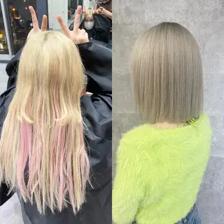ショート 外れにくいエク💚 EST梅田TAKIのヘアスタイル