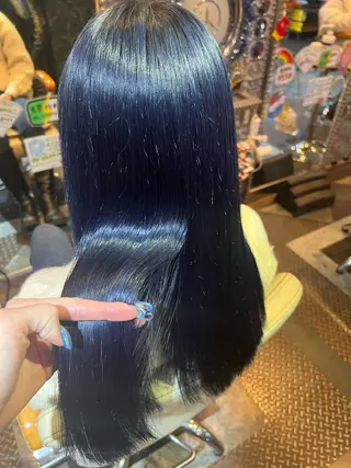 ロング カラー KOYA コヤのヘアスタイル