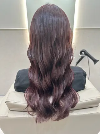 ロング カラー 縮毛矯正💎髪質改善 レイヤー✨山内健太郎のヘアスタイル