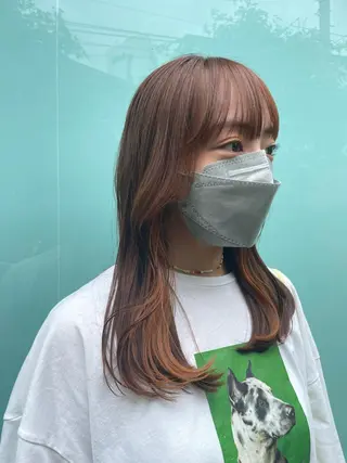 ロング カラー 髪質改善🪄 イルミナカラー岩谷のヘアスタイル
