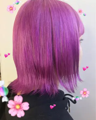 ミディアム カラー 新宿駅近♡個室 ♡関口三都季🌜のヘアスタイル