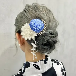 ヘアアレンジ 河野 優希のヘアスタイル