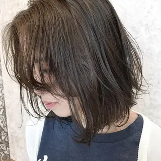 ミディアム カラー ショート特化 /天神大名/ハルナのヘアスタイル