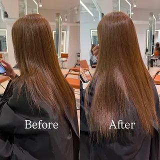 ロング カラー シールエクステ特化 ハイトーン、NANAのヘアスタイル