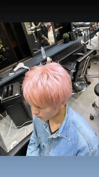 ショート カラー メンズ ❇️メンズ特化❇️ 表参道、南青山のヘアスタイル