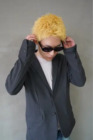 ショート メンズ 石江 奈琉のヘアスタイル