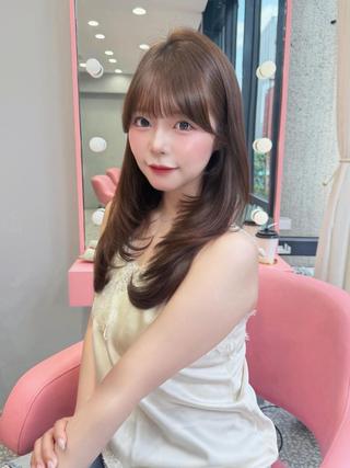 ロング カラー 透明感/渋谷 KEITOのヘアスタイル