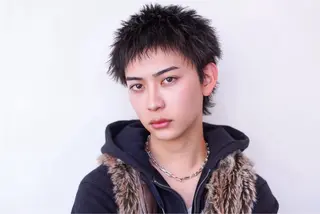 メンズ 透明感カラー 渋谷美容師みひろのヘアスタイル