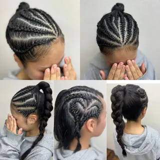 ロング B-W ⭐️REIKOのヘアスタイル