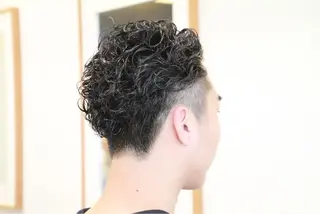 パーマ メンズ 矢島 真樹のヘアスタイル