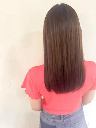 ロング パーマ 髪質改善 suzukiのヘアスタイル