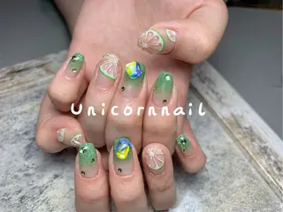 ネイル Unicorn Nail 矢場町店のネイルデザイン